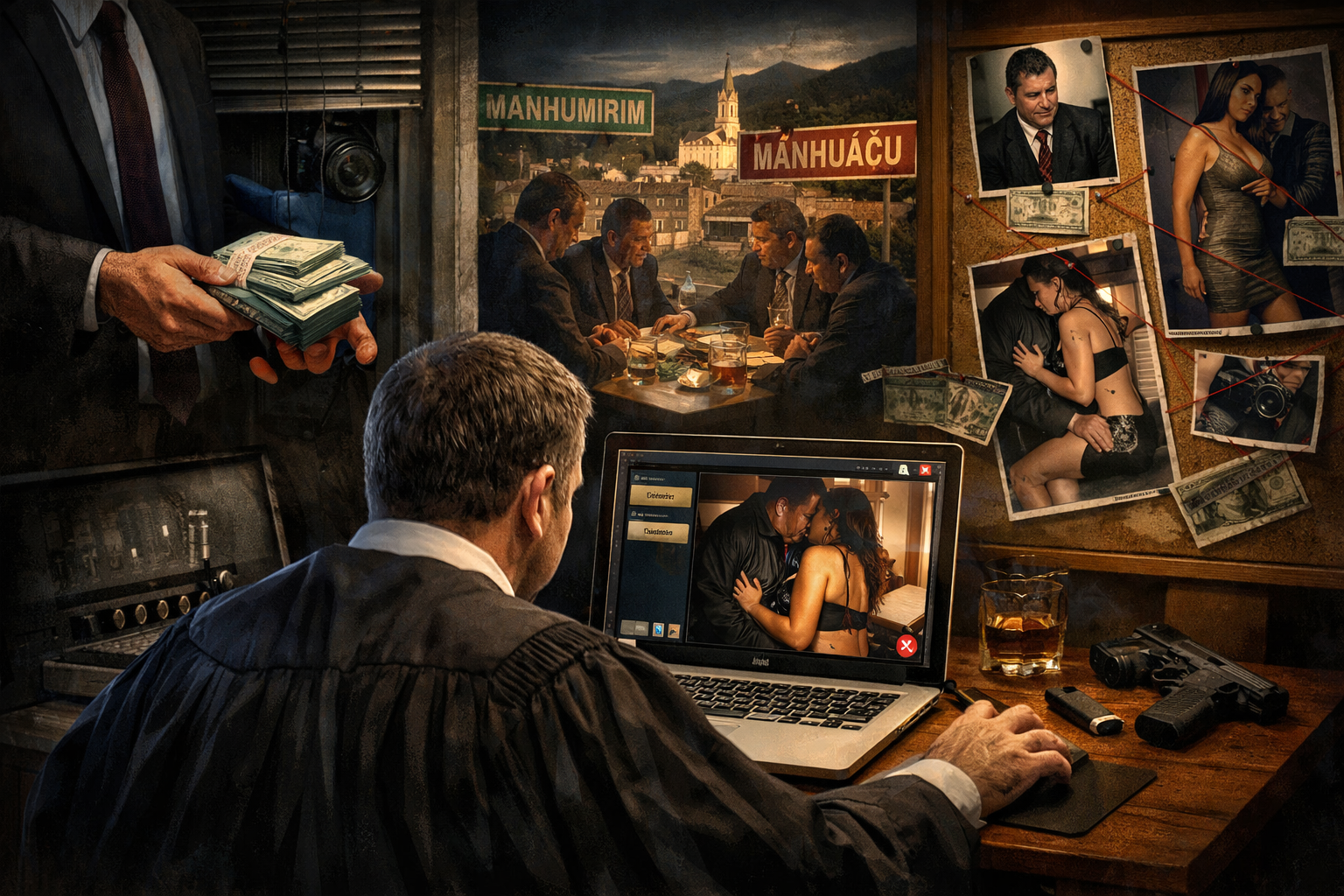 DOSSIÊ ZONA DA MATA: O "Batismo de Fogo" e a Captura do Judiciário em Manhumirim