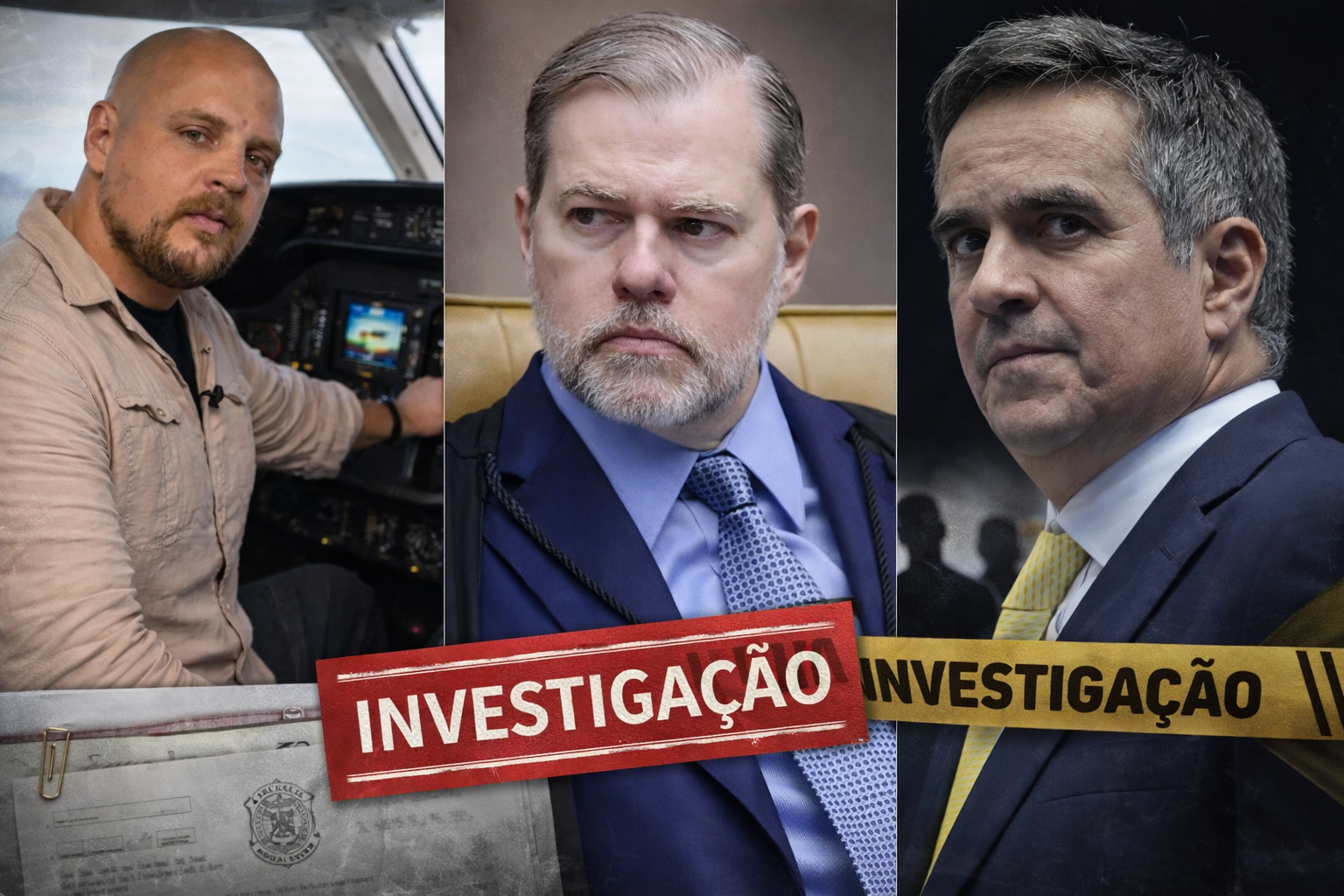 Ex-piloto faz acusações envolvendo autoridades e empresários investigados pela PF e gera repercussão em Brasília