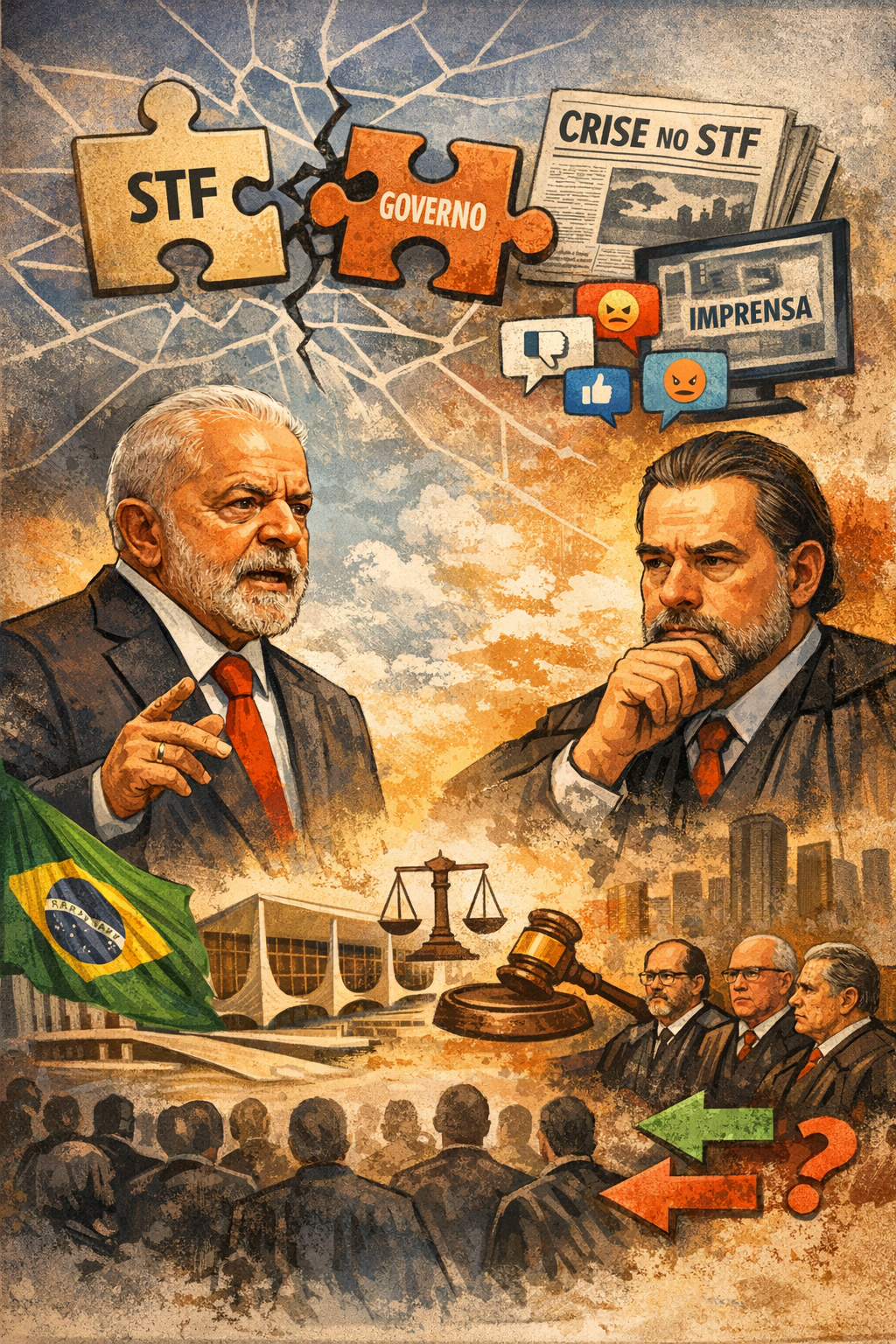 Lula, STF e a crise de imagem: bastidores, cálculo político e os limites da narrativa
