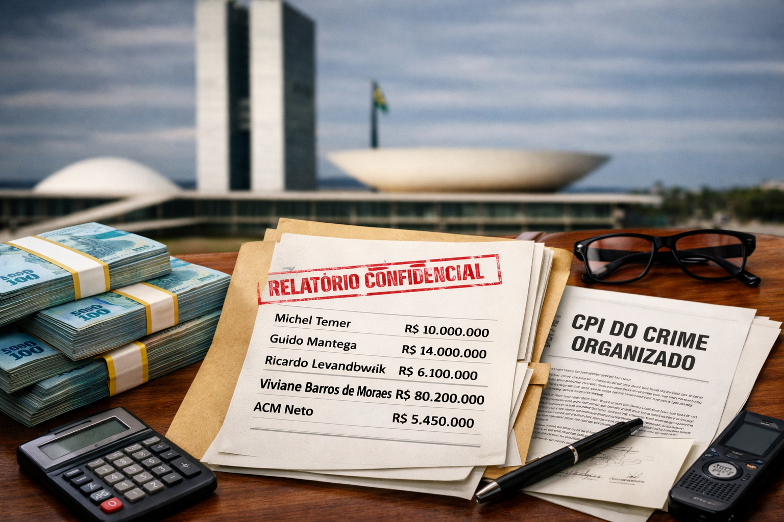 Receita envia à CPI documentos que citam repasses milionários a políticos e autoridades