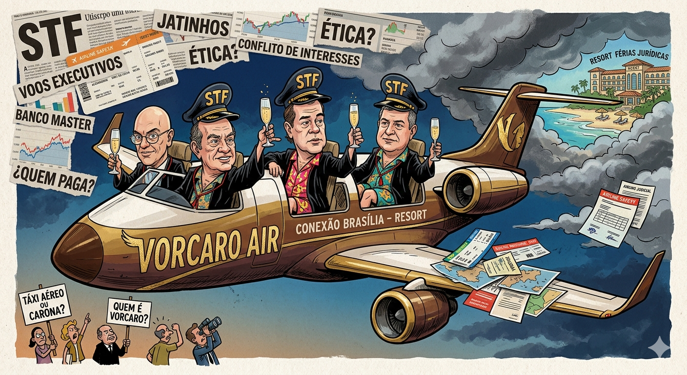 OPINIÃO | O Voo dos Bem-Aventurados: Quando a Toga Tira os Pés do Chão