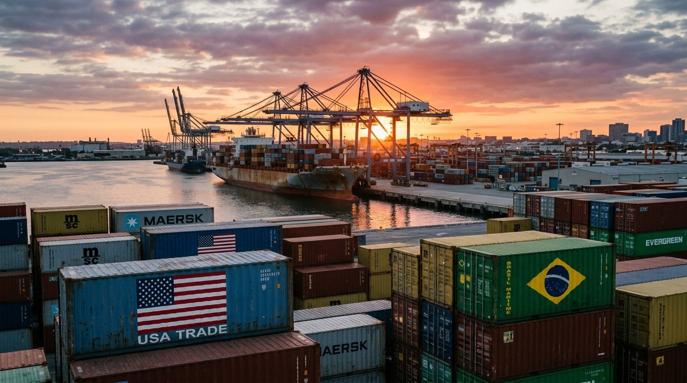 EUA Impõem Tarifas de 37,5% ao Brasil: Pressão Económica Supera Popularidade de Flávio no Datafolha