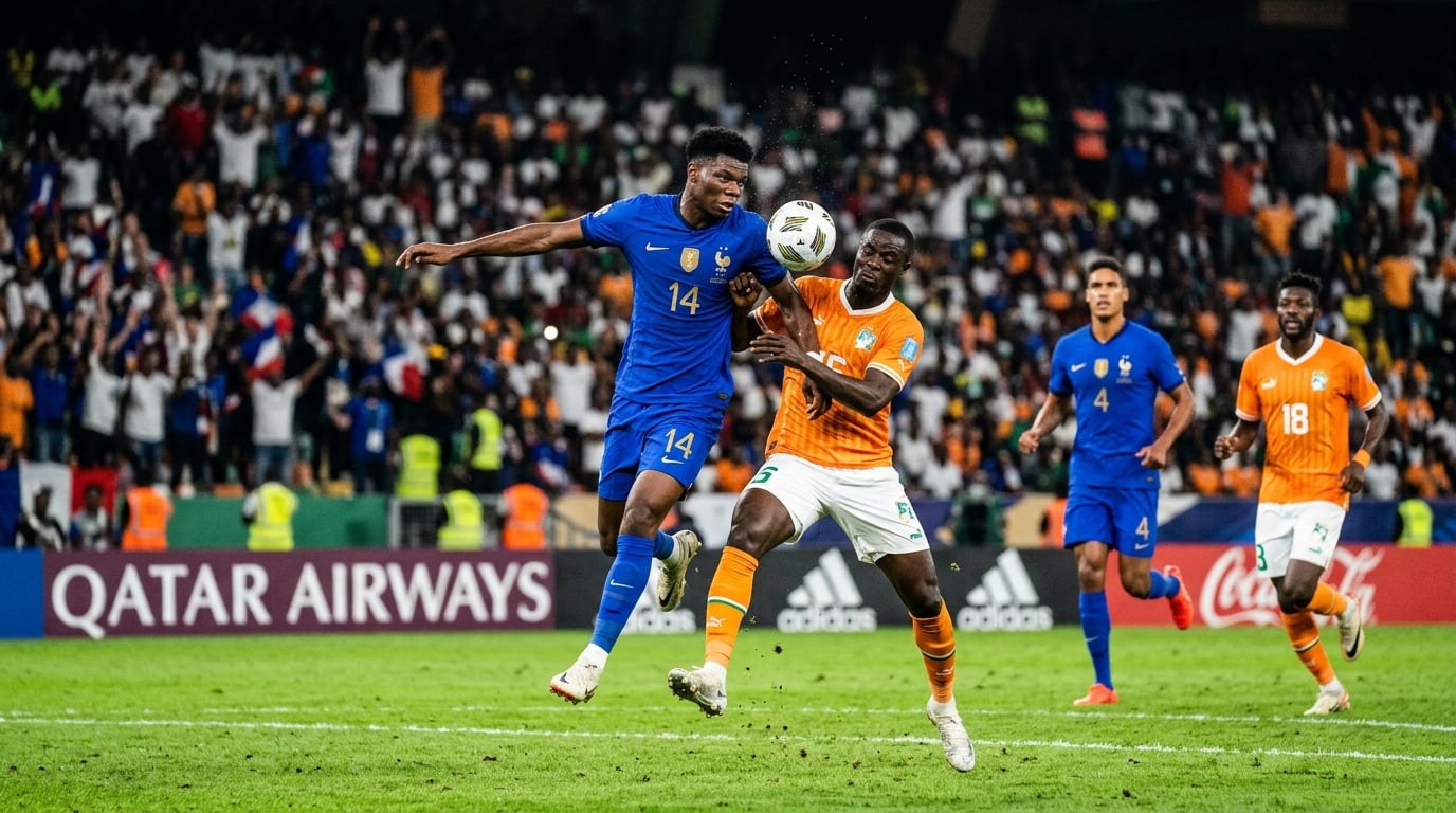 França Surpreendida pela Costa do Marfim em Derrota no Aquecimento para o Mundial