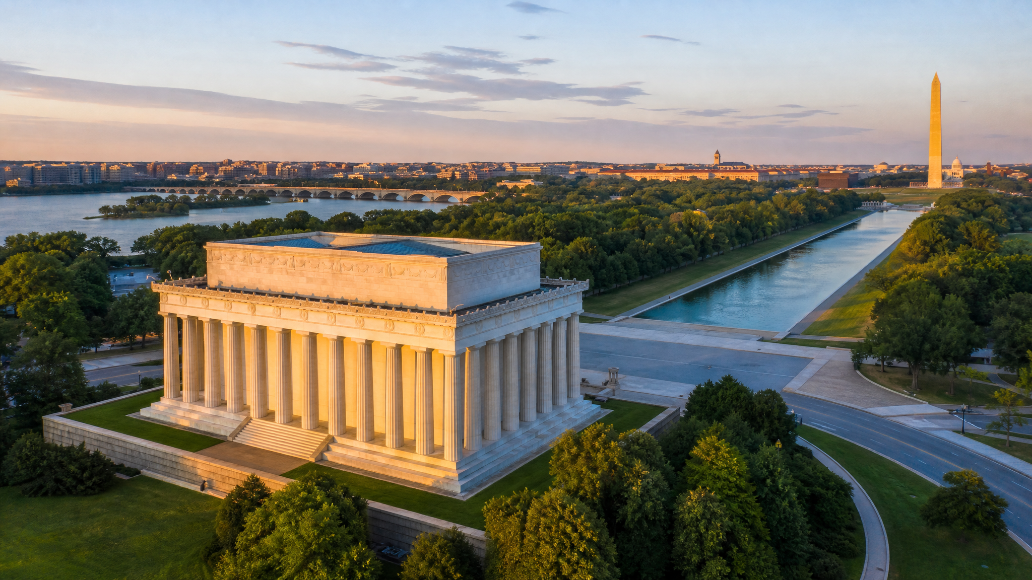 Trump Anuncia Projecto de Passeio Junto ao Memorial de Lincoln em Washington