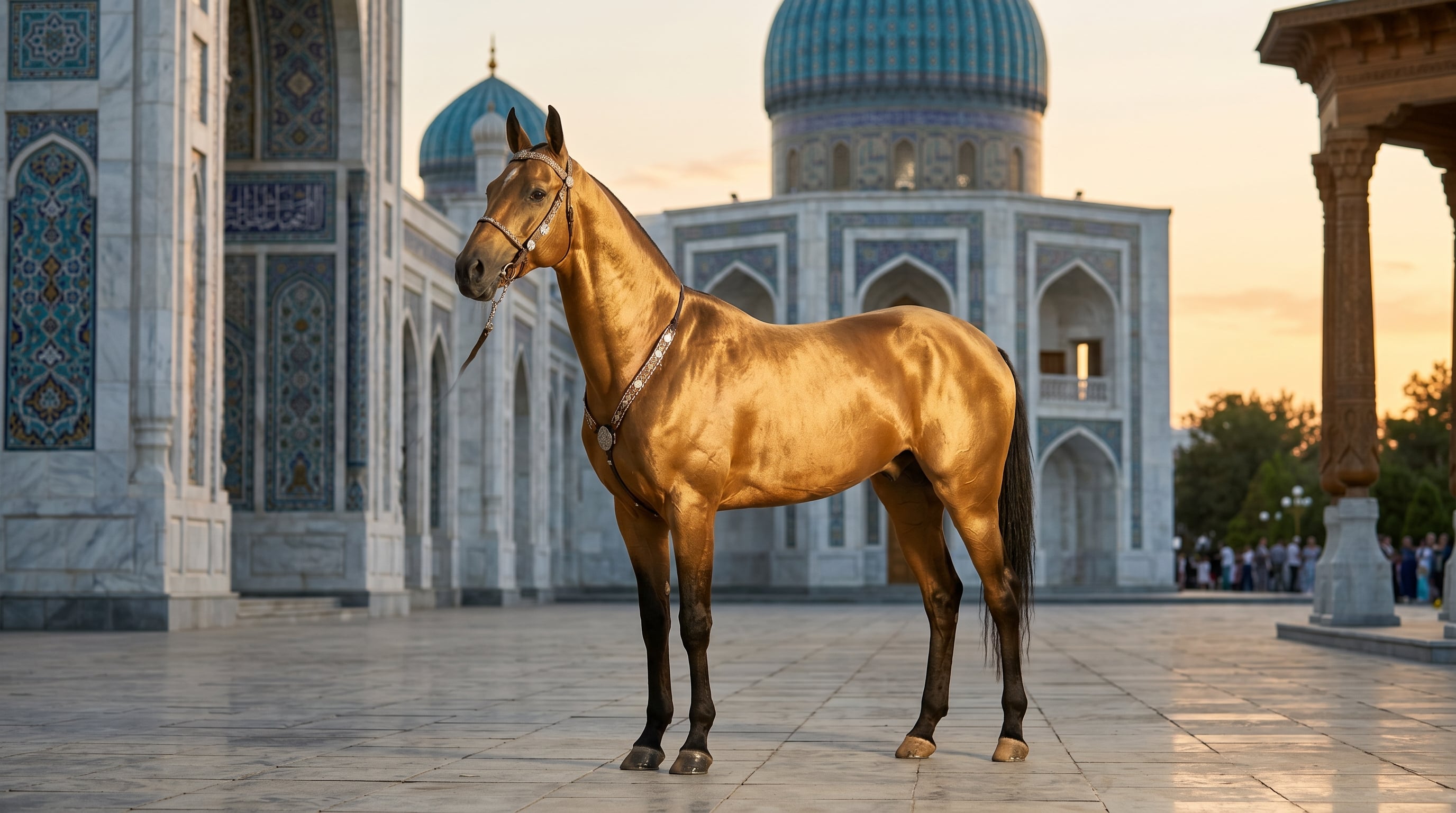 Turquemenistão: O Culto de Estado aos Cavalos Akhal-Teke, Símbolo de Poder e Diplomacia