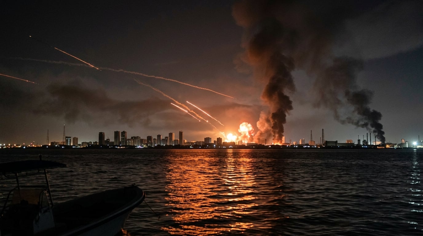 Irão Lança Mísseis Contra Kuwait e Barém em Escalada Militar no Golfo Pérsico