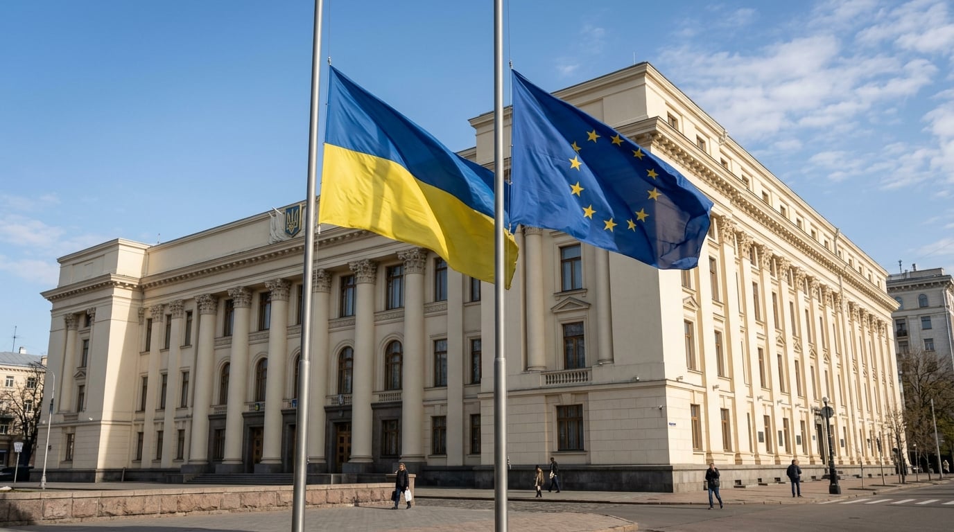 Ucrânia e a promessa europeia: visita a Kiev reforça compromisso com a adesão à UE