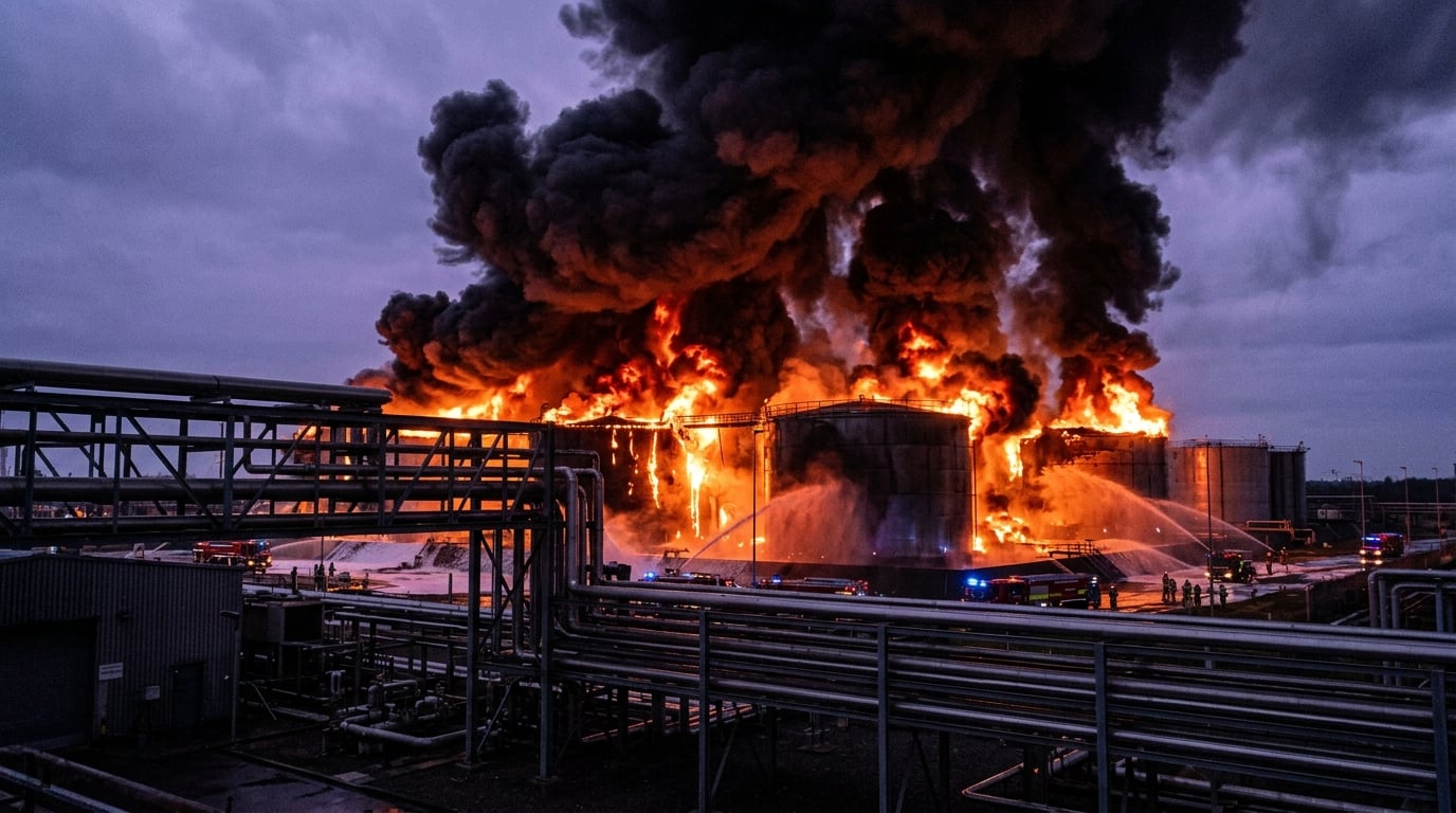 Ucrânia ataca terminal petrolífero em São Petersburgo em operação de grande envergadura