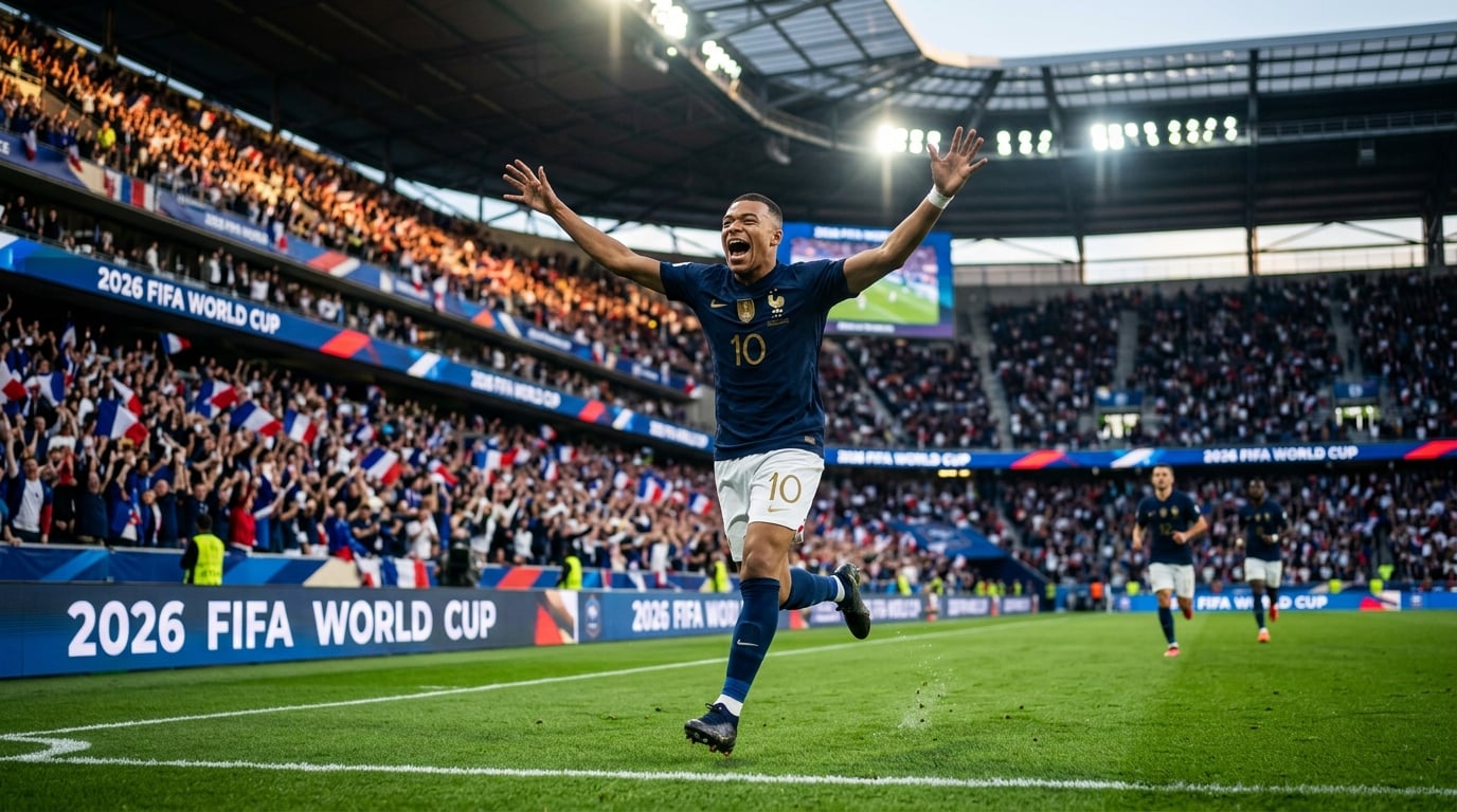Mbappé Classifica a França com Golo de Penálti; Marrocos Elimina o Canadá no Mundial 2026